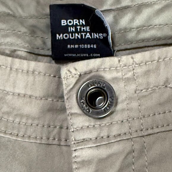 SOLD!Kuhl Legendary pants, size 8 reg, tan colored, excellent condition - Picture 5 of 5